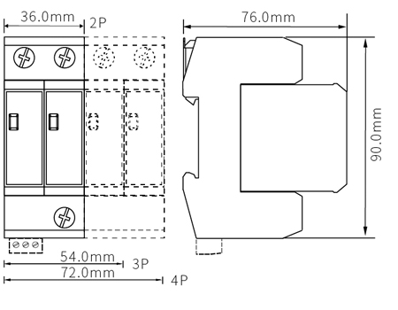 20KA AC Power SPD