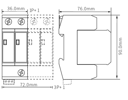 20KA AC Power SPD