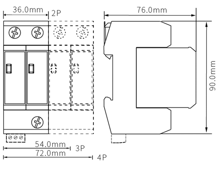 80KA AC Surge Protection Device