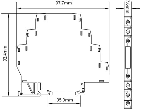 CZ2000 Analogue Signal Conditioner Loop Power