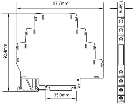 CZ2000 Temperature Converter Signal Conditioner