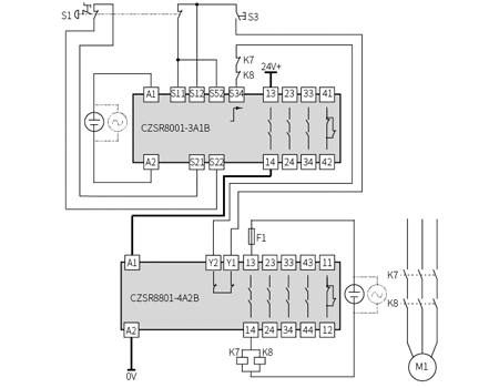 Extension Module Safetu Relay