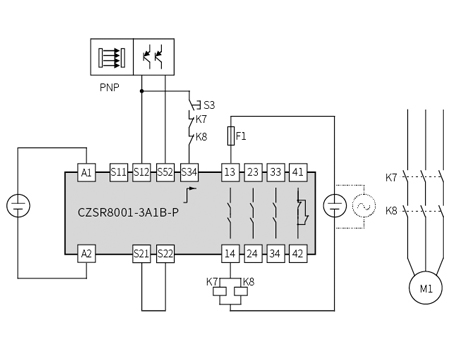 Light Curtain Safety Relay