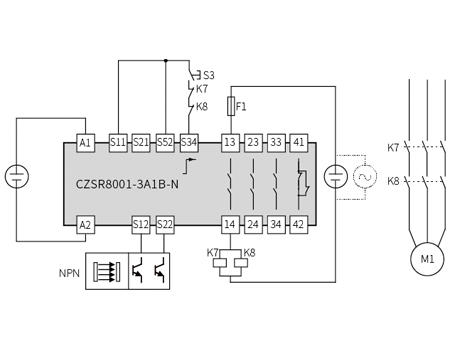 Light Curtain Safety Relay