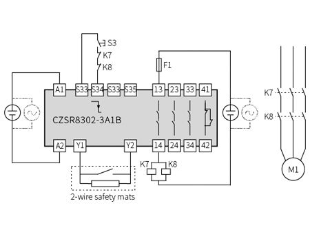 Safety Mat Safety Relay