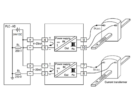 CZDL Series AC/DC Current/Voltage Conver To 4-20ma Power Transmitter