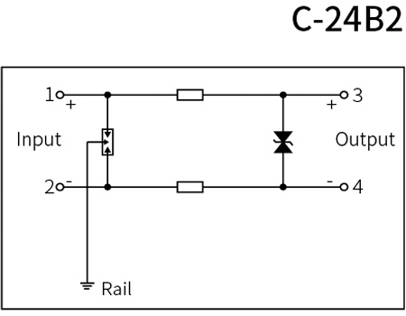 Dimensions of Safety Signal SPD-6 mm width
